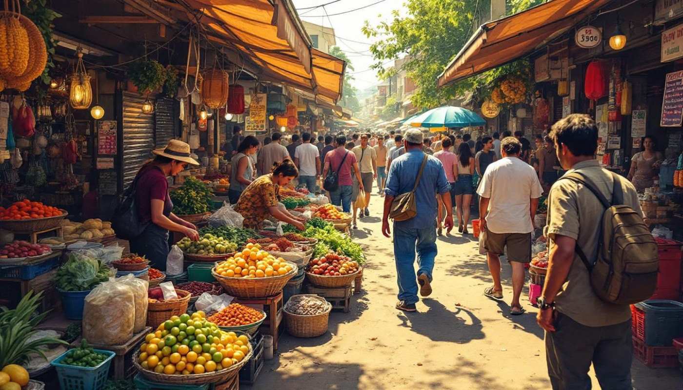Exploration des traditions culinaires à travers les marchés locaux